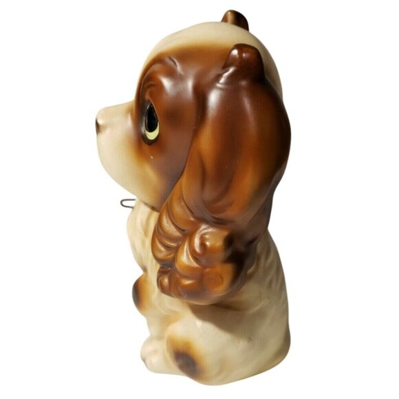 Vintage United China & Glass Co. Japan Ceramic Cocker Spaniel Puppy Figurine - Picture 2 of 7